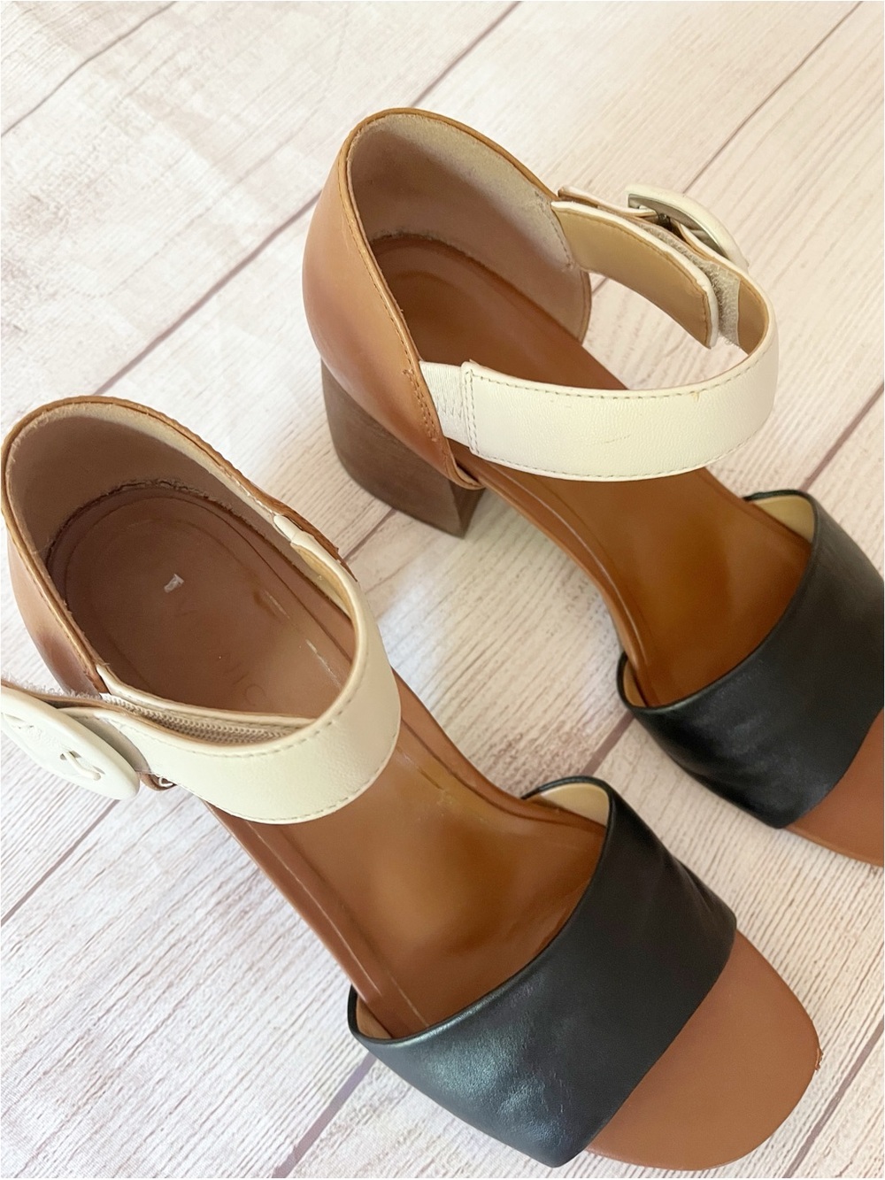 Vionic Chardonnay chunky heel sandals sz 10 - Picture 5 of 10